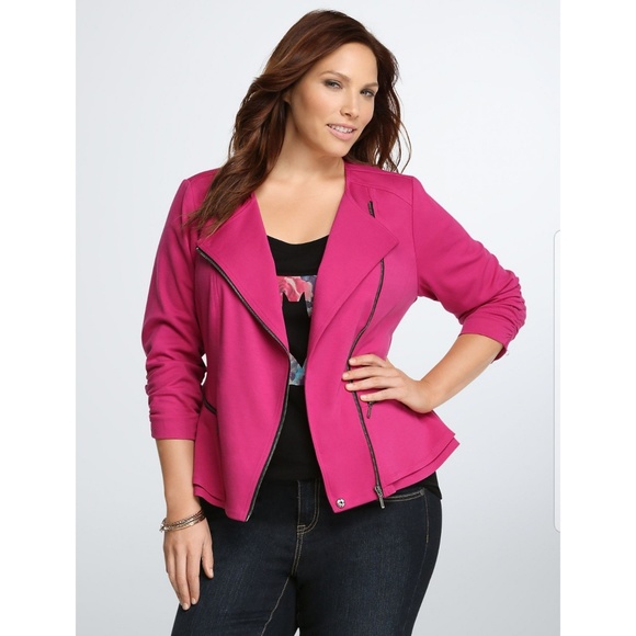 torrid pink blazer